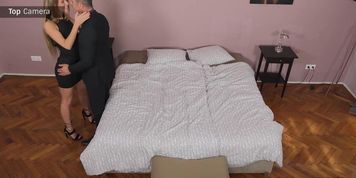 Hot teen girl Alexis Crystal footjob, pussy fuck, deep throat, cum on feet