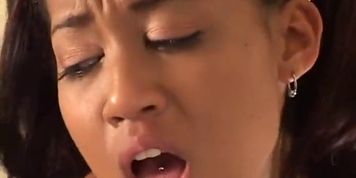 Pierced smooth pussy school bus fuck