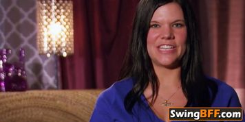 This hot swinger babe loves to be fucked in doggstyle by different swingers