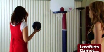 The losing Snip Basketball player must lick the winners feet