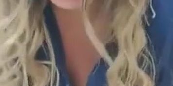 Beautiful Blonde Bathroom Bate