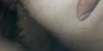 Ba&ntilde;andome y gozando