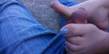 Nut Busters - Natlie Takes Care Of Her Bestfriends Very Small Beach Boner