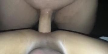 Hot white built daddy breeding latin ass