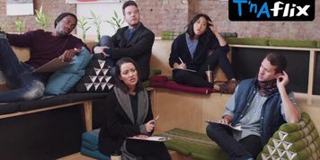 Sara Benincasa Breasts,  Underwear Scene  in The Focus Group
