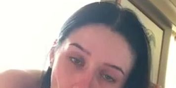 Alt girl sucking cock