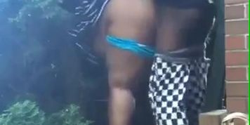 Couple Black Big Butt Doggystyle 2