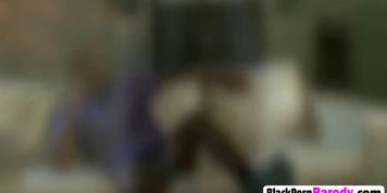 Guy wakes up with huge boner and fucks smoking hot ebony with big curves (Sexy Phat)