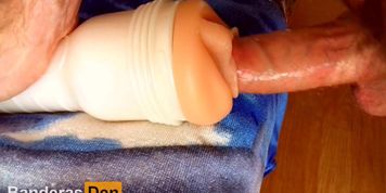 Hot Guy Rough Fucking Fleshlight - Loud Moaning