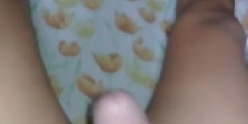 Teen Massages his dick while parents are not home