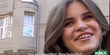 Amateur Russian cock sucker Anna is spotted by dude in public and gets banged (Anna Sucks)