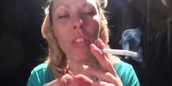 Sexy Smoking Giantess Tisha