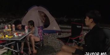 Wild Japanese in the wild camp