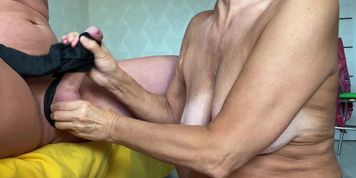 Sensual encounter in spandex attire