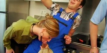 Bizarre cum slut pissing