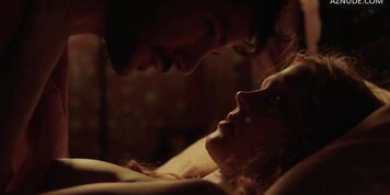 Isolda Dychauk Breasts Scene  in Borgia