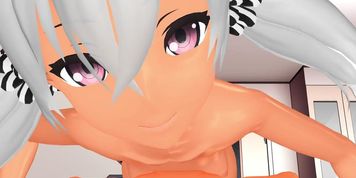 Twintails 3d girl