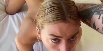 Onlyfans Blonde POV Blowjob Cumshot Facial