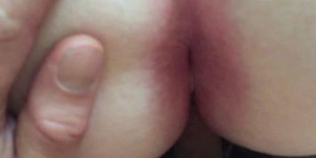 Cumming on my Wifes Ass(But not before I lick it)
