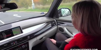 Blonde gives her saviour some unexpected sex (Cayla Lyons)