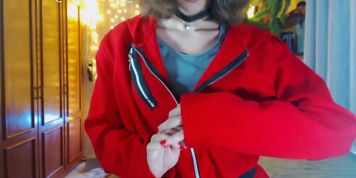 JOI Em Portugu&ecirc;s - T&oacute;quio La Casa de Papel Cosplay - Punheta Guiada (Gween Black, Leah Gotti, Stacy Cruz)
