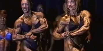 The judges couldn't keep their hands off the pants, too much muscles