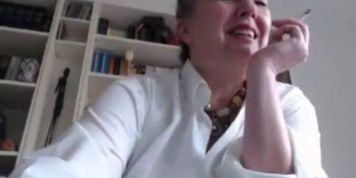 German Mature Cougar Milf "Herrin" Sexy Smoking Fetish "Rauchen" Cigarette Quite Close to Cam