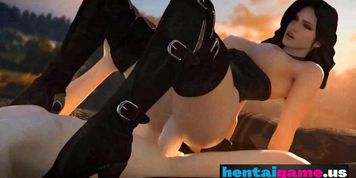 3D Hentai Yennefer from The Witcher is Used as a fuckable Sex Slave - Cartoon Porn Videos