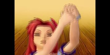 Zelda Reverse Ryona RPG game: Celia puts Link to sleep (Femdom Headscissors) (Samantha Star)