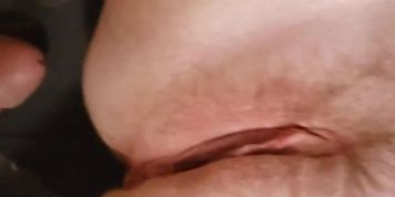 Hubby making my pussy gush