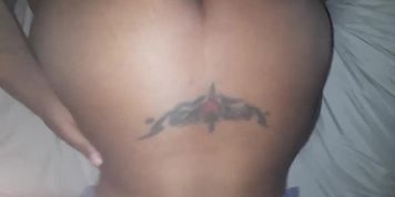 Giving her late night backshots