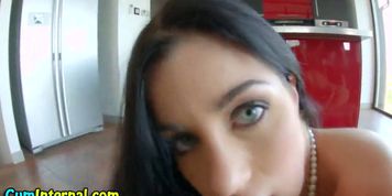 Creampie deserving slut