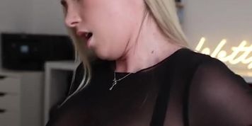 Wett Melons &ndash; See Through Leggings Titsjob (bronwin, chloe foxxe, princess lover, simone steele)