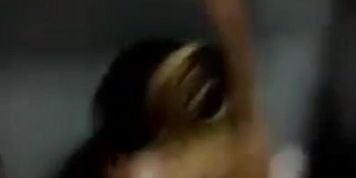 Voyeur Couple wild riding in toilet
