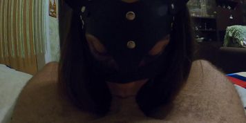 blowjob at home, hot cumshot