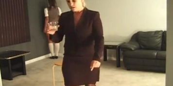 NWV  DEBRA SPANKS BAD EMPLOYEE