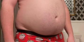 Stuffed like the sausage that I jammed into this belly ? I h.. by gutgod111 from OnlyFans | Coomer