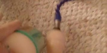 LonelyBiGirl Gets New Toy **FuckMachine