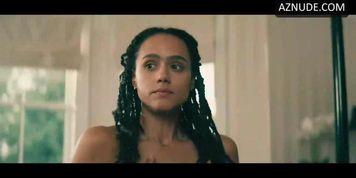 Nathalie Emmanuel Breasts Scene  in Confinement