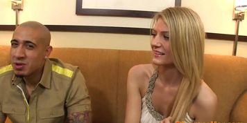 Doggystyle banged amateur gets humiliated