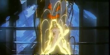 Hentai slave wrapped and fucked by tentacles