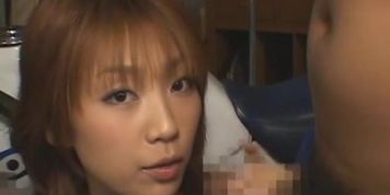 Horny eastern Misaki Ueno fucks wildly