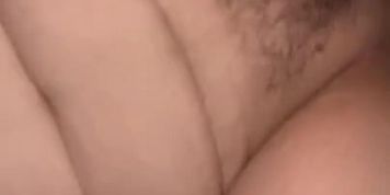 White hoe dicked down