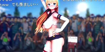 Blonde Bunny MMD