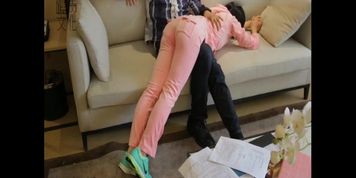 Chinese girl getting spanked