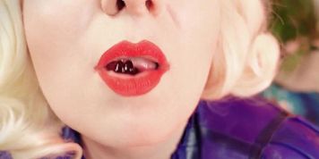 Giantess Vore - Eating Jelly TeddyBears - ASMR Mukbang Video - Latex MILF