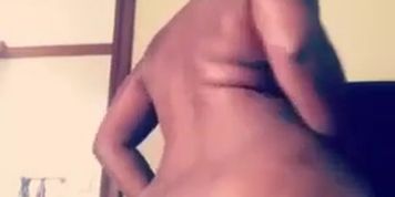 Showing off my huge enormous booty
