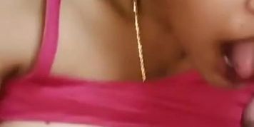 Tamil Anuty Sucking Boyfriend Cock