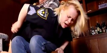 Cop gets spanked