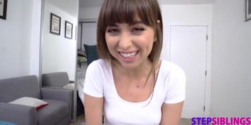 Riley reid can t resist stepbro s dick - s13 e5 blowjob, handjob, small tits, pov, deep throating
